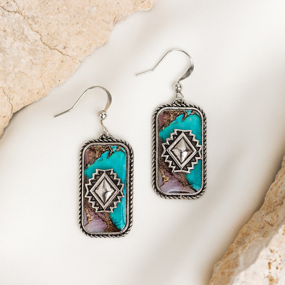 Turquoise Canyon Spirit Earrings