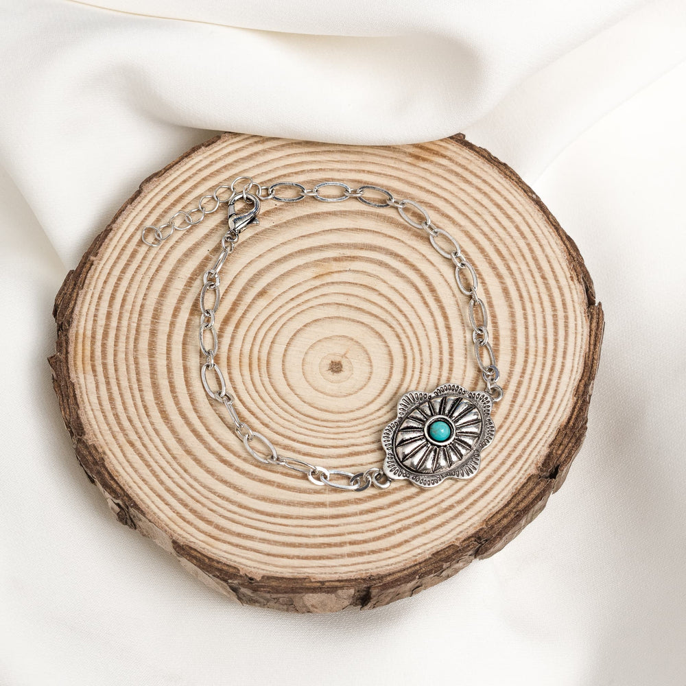 Turquoise Desert Bloom Bracelet Set