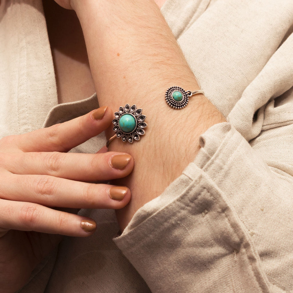 Sunflower Spirit Cuff
