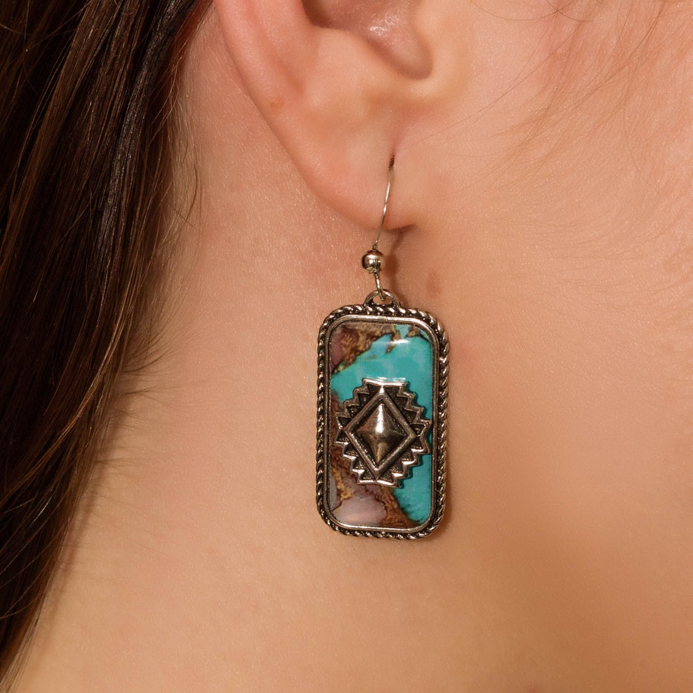 Turquoise Canyon Spirit Earrings