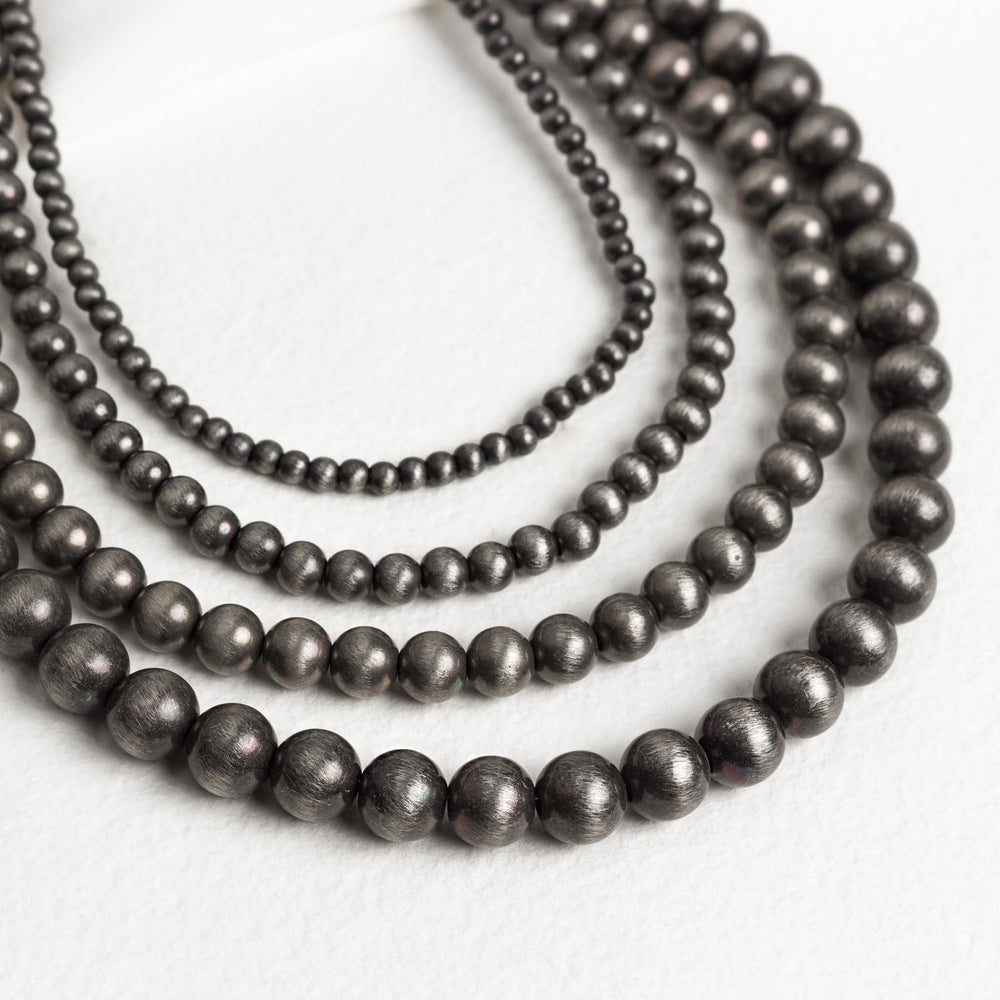 Desert Midnight Silver-tone Necklace