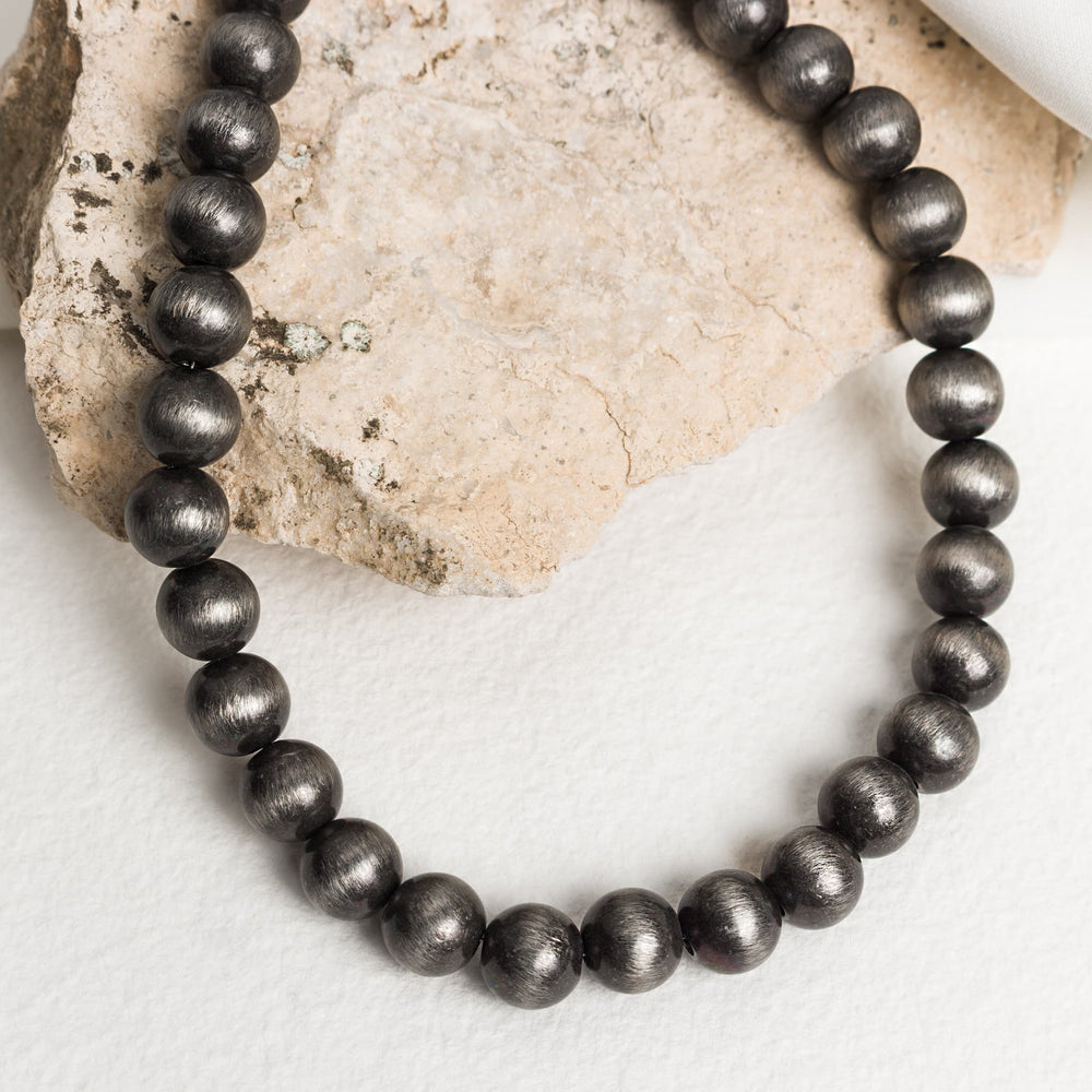 Desert Midnight Silver-tone Necklace
