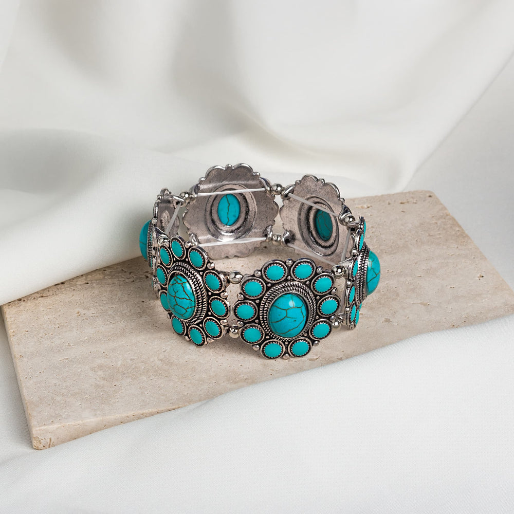 Sedona Blossom Turquoise Bracelet