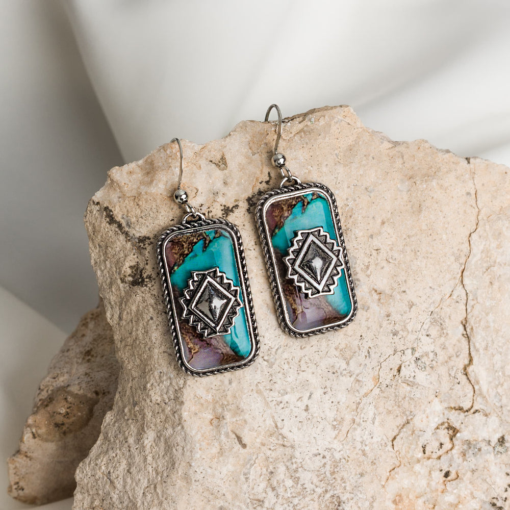 Turquoise Canyon Spirit Earrings