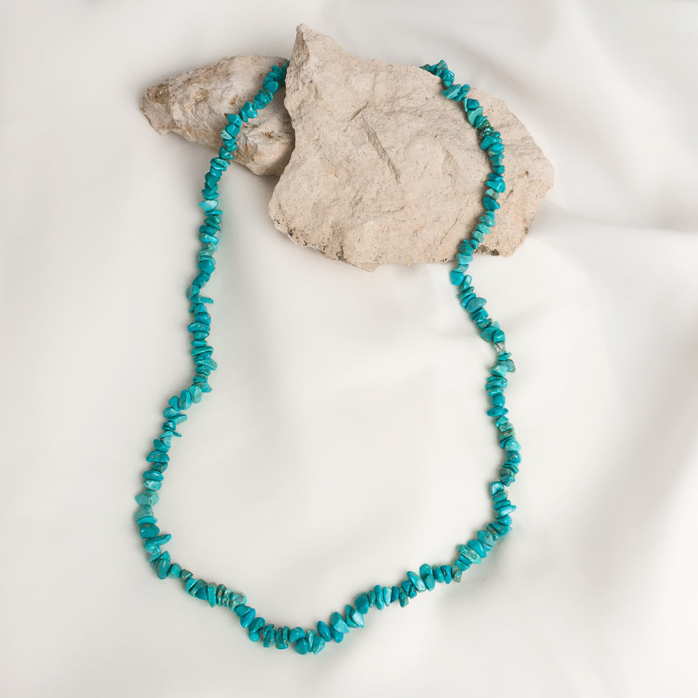 Desert Sky Turquoise Chip Necklace