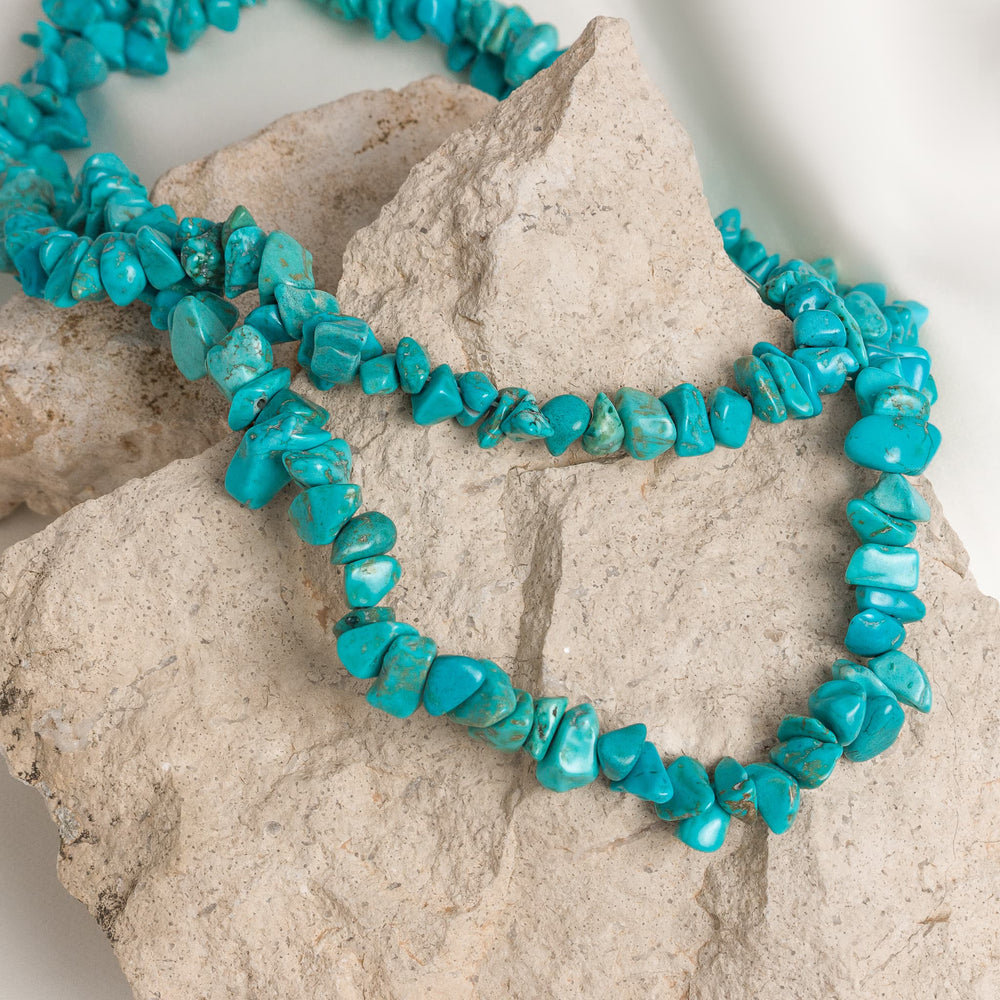 Desert Sky Turquoise Chip Necklace
