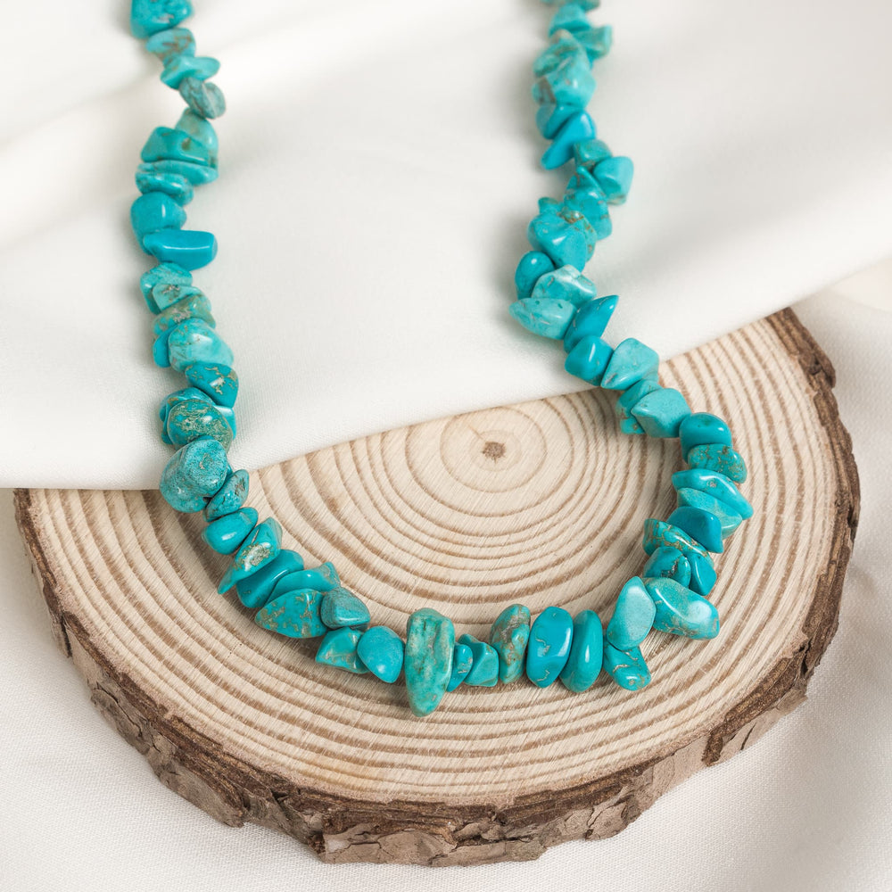 Desert Sky Turquoise Chip Necklace