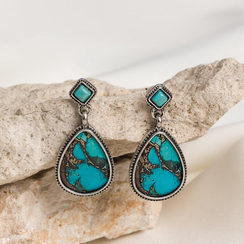 Sierra Mosaic Drop Earrings