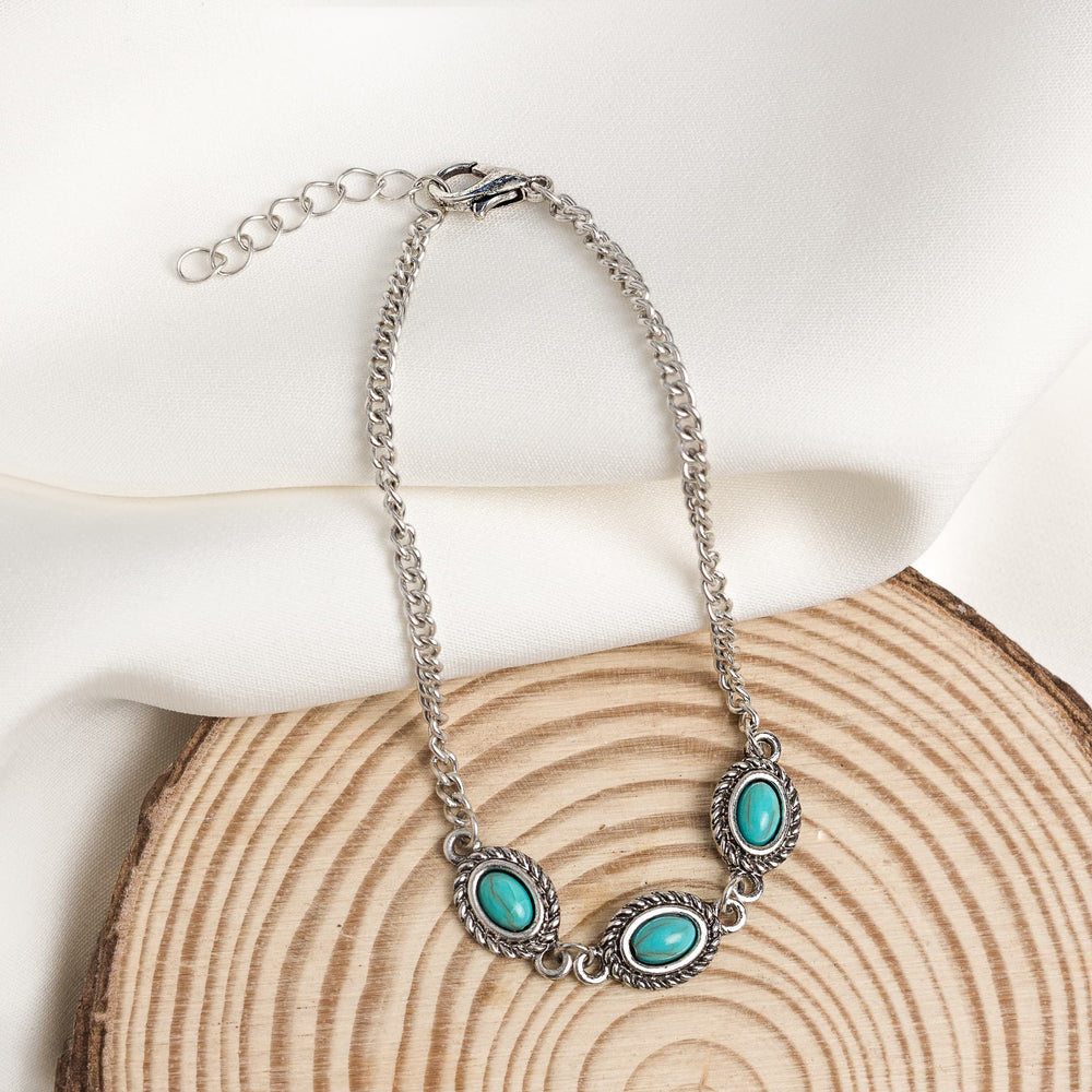 Turquoise Desert Bloom Bracelet Set