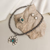 Bronze Bloom Statement Necklace Set