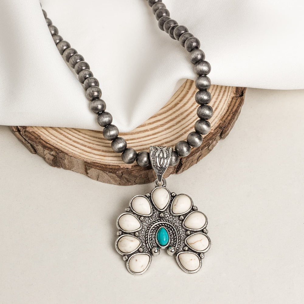 Bronze Bloom Statement Necklace Set