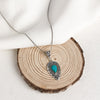 Nayeli Teardrop Turquoise Pendant
