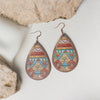 Southwestern Teardrop Statement Earrings