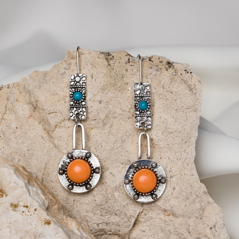 Sun Ember Trail Earrings