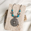 Bohemian Medallion Necklace