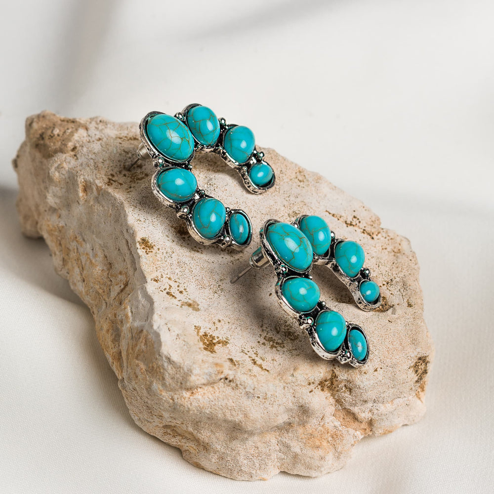 Turquoise Archlight Earrings