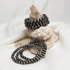 Ebony Horizon Beaded Bracelet Set