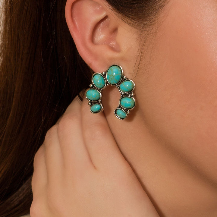 Turquoise Archlight Earrings
