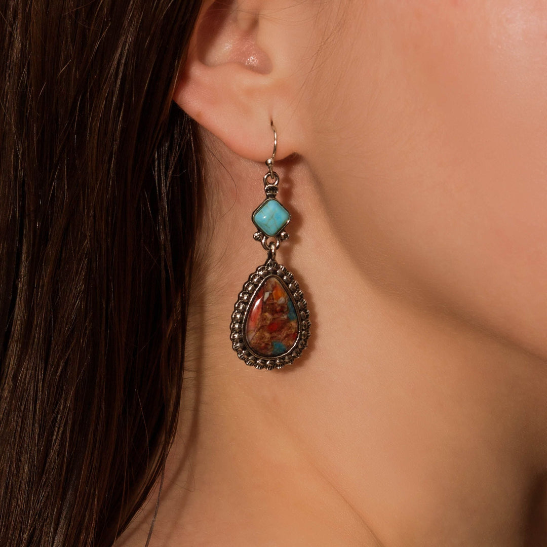 Sunset Mesa Teardrop Earrings