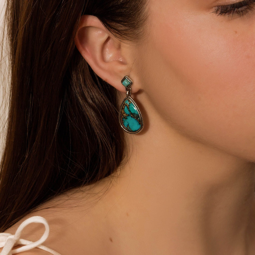 Sierra Mosaic Drop Earrings