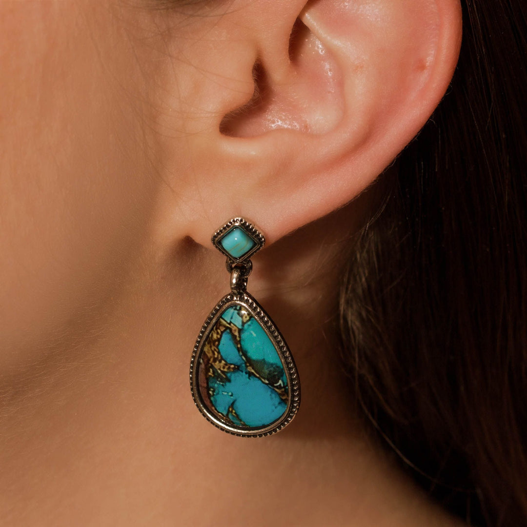 Sierra Mosaic Drop Earrings