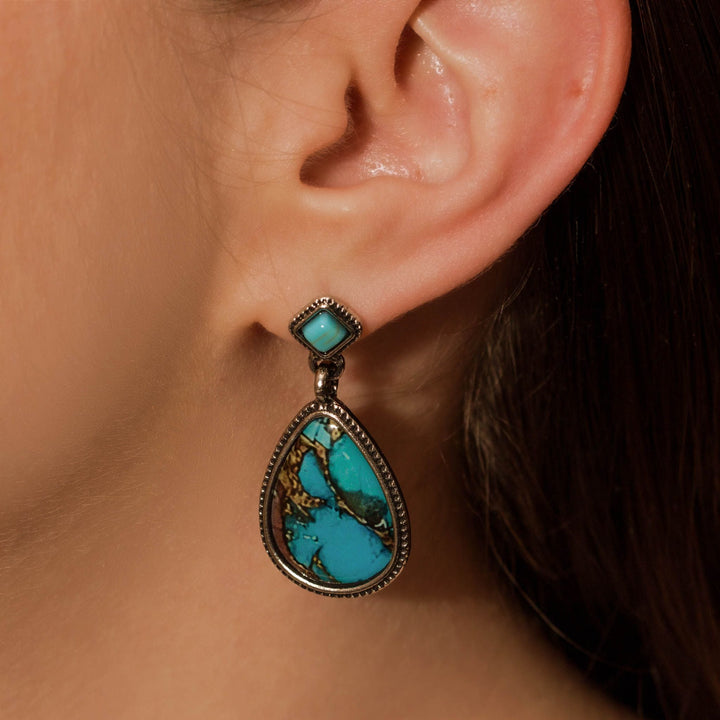 Sierra Mosaic Drop Earrings