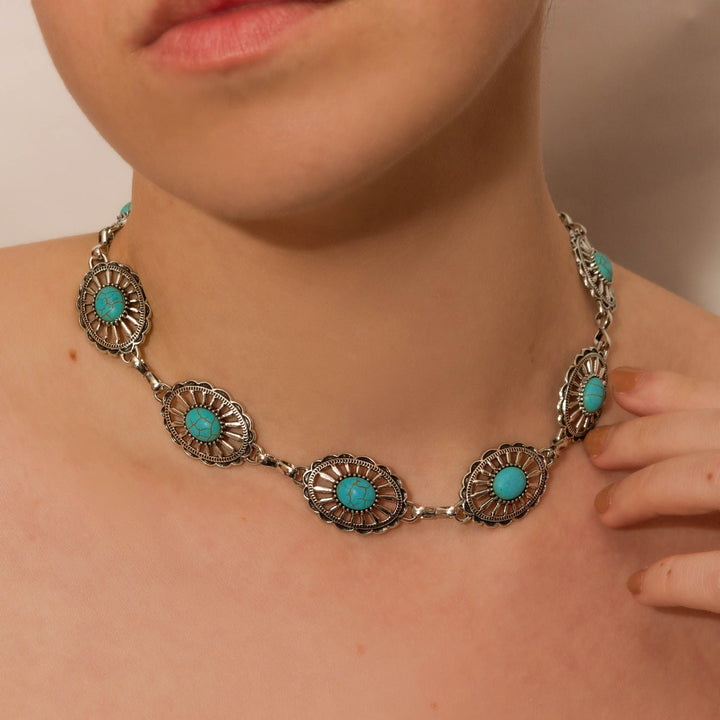 Sundown Mirage Set (Earrings and Necklace)