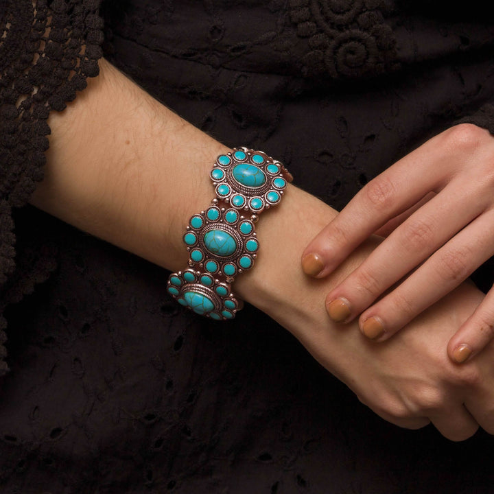 Sedona Blossom Turquoise Bracelet