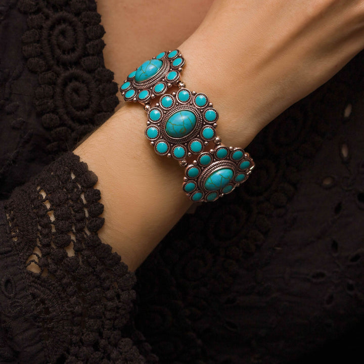 Sedona Blossom Turquoise Bracelet