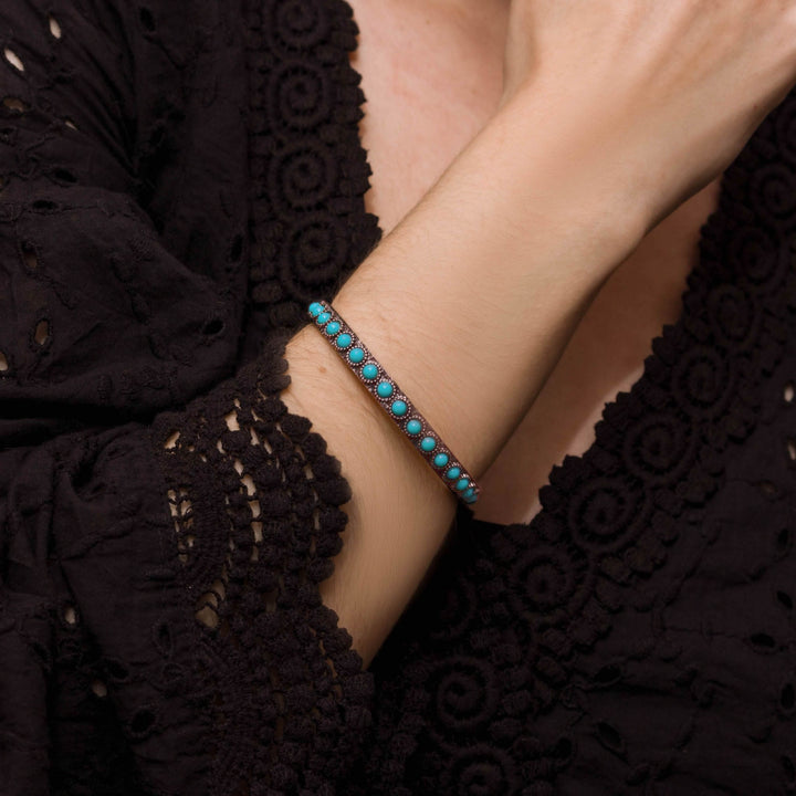 Kaelen Turquoise Cuff Bracelet
