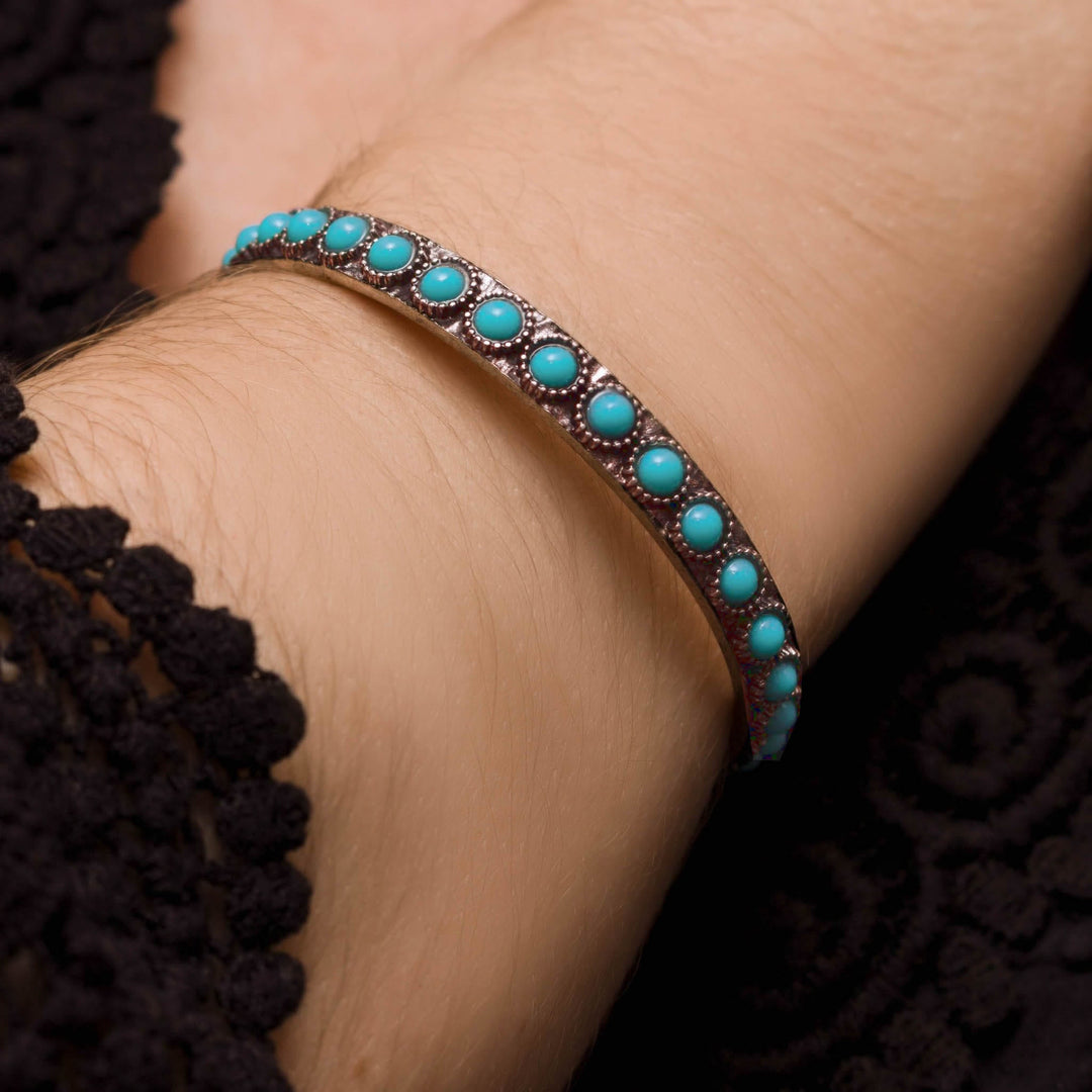 Kaelen Turquoise Cuff Bracelet