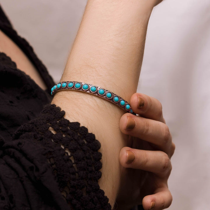 Kaelen Turquoise Cuff Bracelet