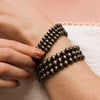 Ebony Horizon Beaded Bracelet Set