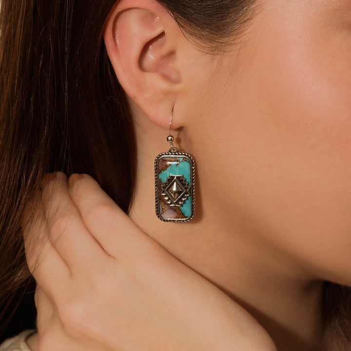 Turquoise Canyon Spirit Earrings