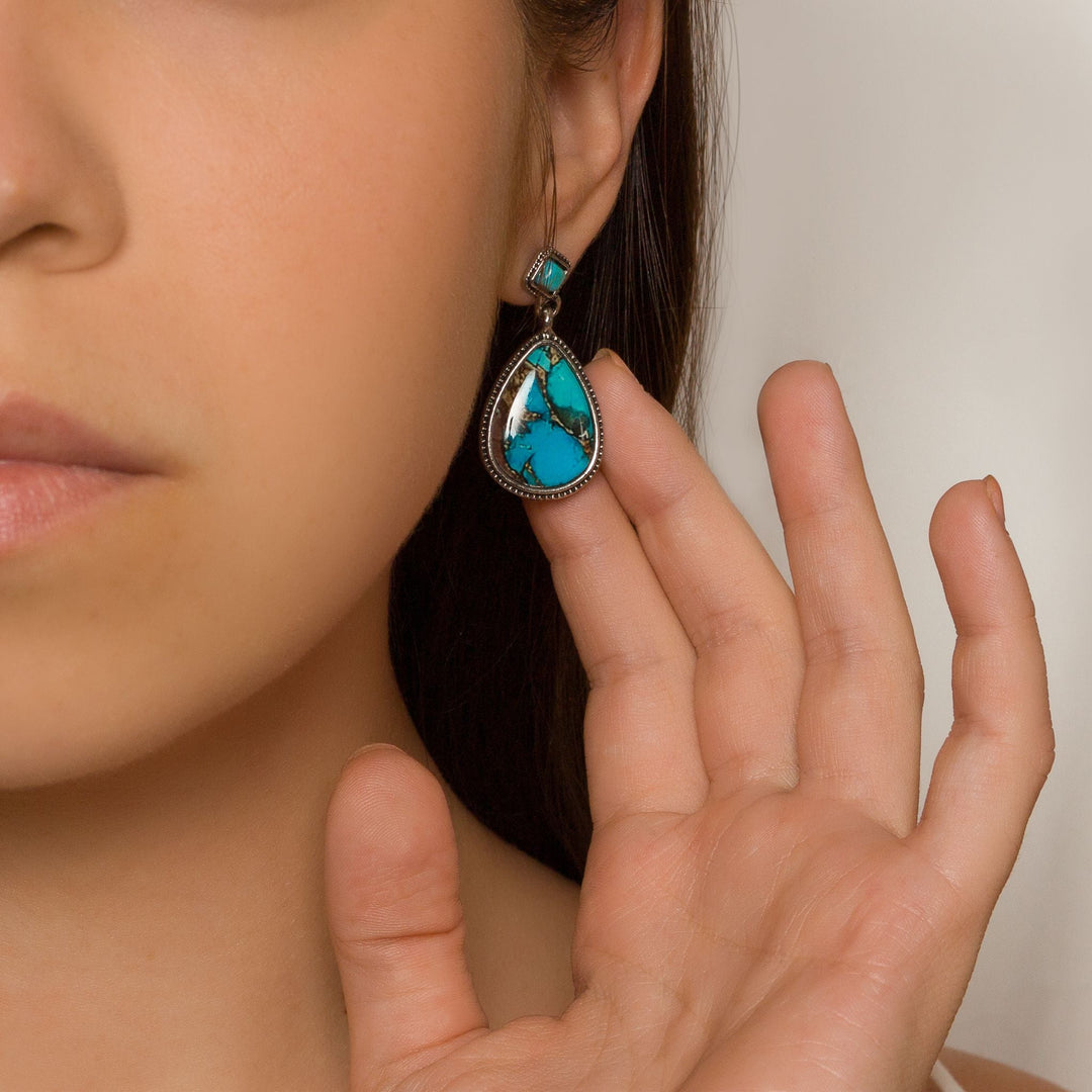 Sierra Mosaic Drop Earrings