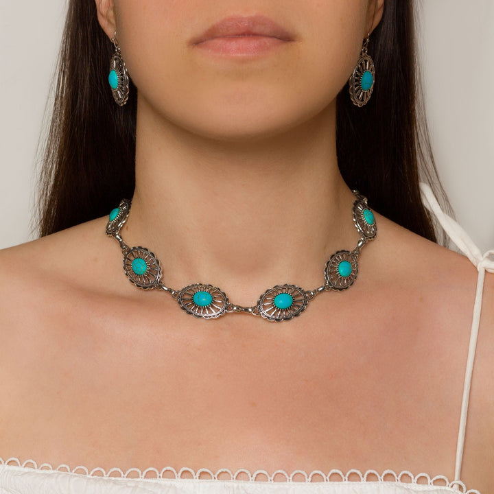 Sundown Mirage Set (Earrings and Necklace)