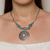 Bohemian Medallion Necklace