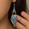 Talasi Turquoise Dagger Earrings