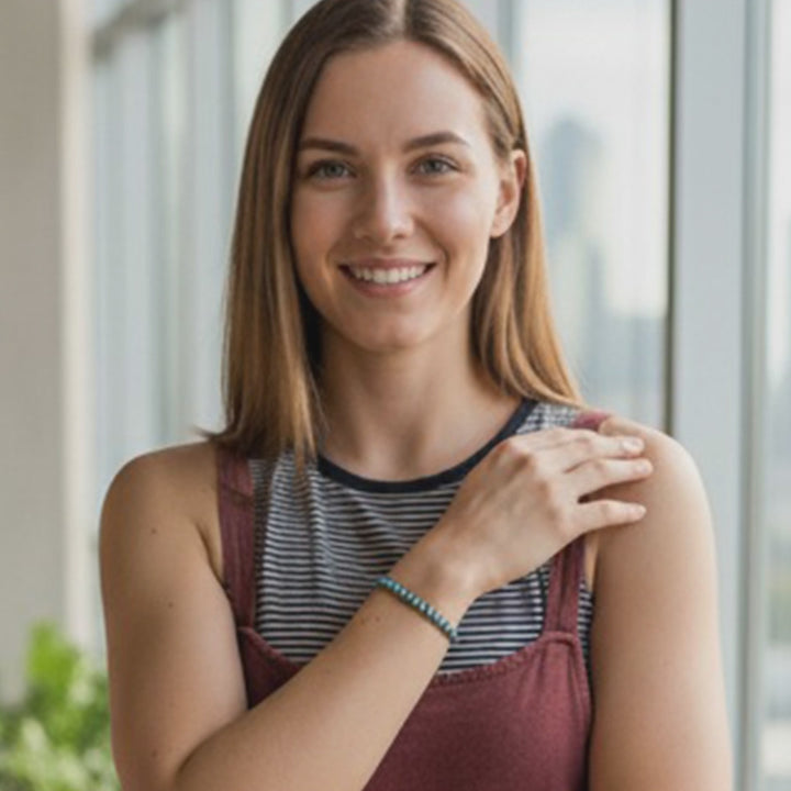 Kaelen Turquoise Cuff Bracelet