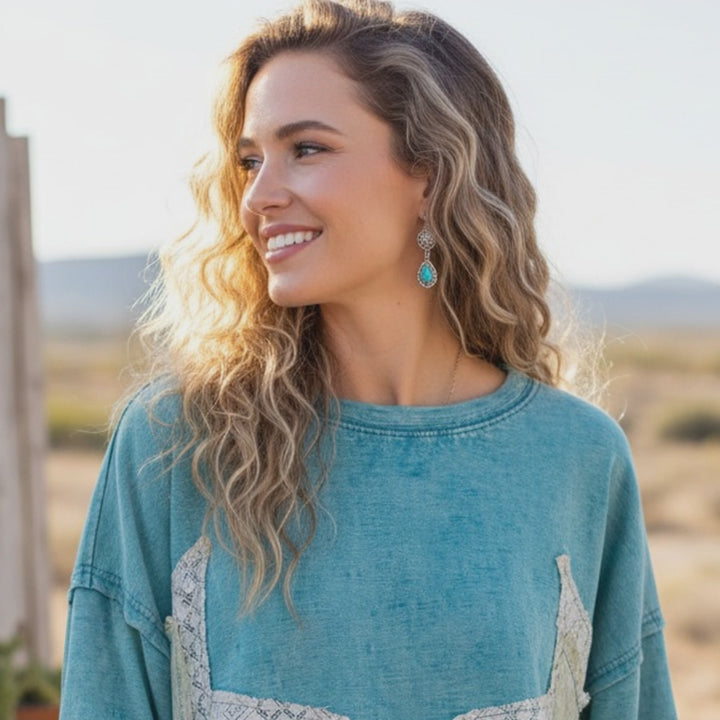 Boho Teardrop Earrings