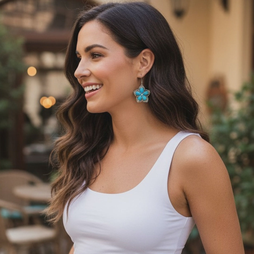 Azara Western Bloom Earrings