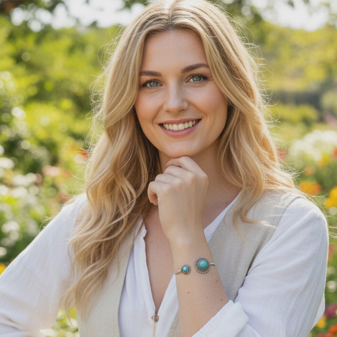 Sunflower Spirit Cuff