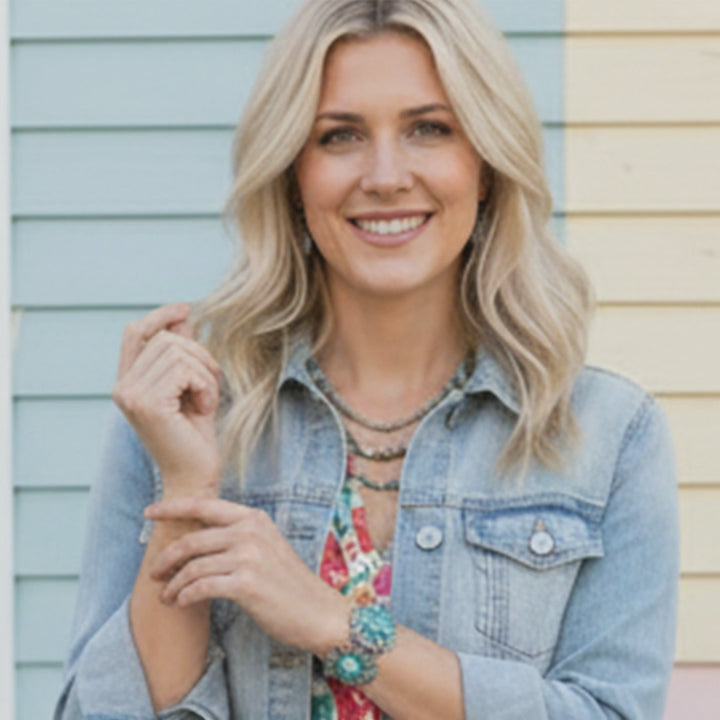 Sedona Blossom Turquoise Bracelet